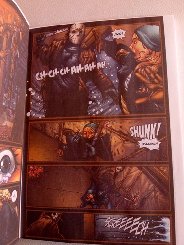 Imagen 3 de 4 de Freddy Vs Jason Vs Ash Libro Comic Pasta Dura Español