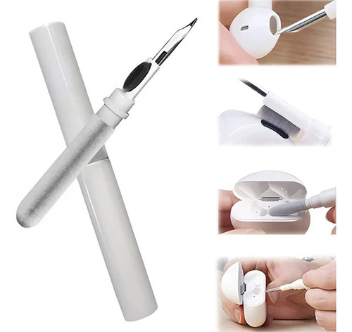 Pluma Limpiadora De Audífonos Con Kit De Limpieza