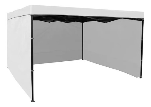 Lona Lateral Para Toldo Plegable 3x6 Tipo Blanco