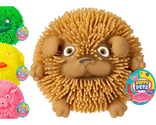 Ja-ru Animal Puffer Ball Bubble Gum Scented Toys (1 Ball Sur