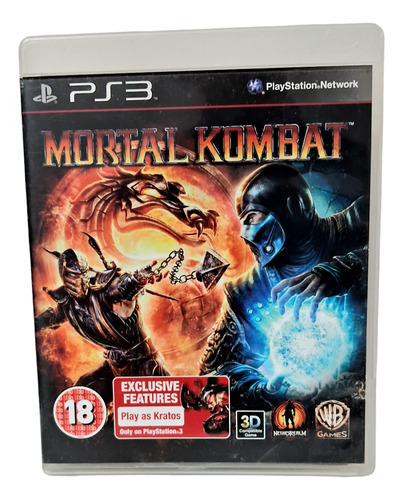 Jogo Mortal Kombat - Exclusive Features Edition - Ps3 (Usado)