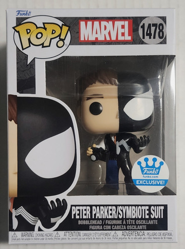 Funko Pop Peter Parker/symbiote Suit #1478 Funkoshop