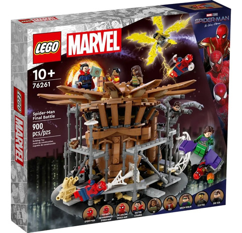 Set Lego 900pzs Spiderman Batalla Final Marvel Superhéroes 