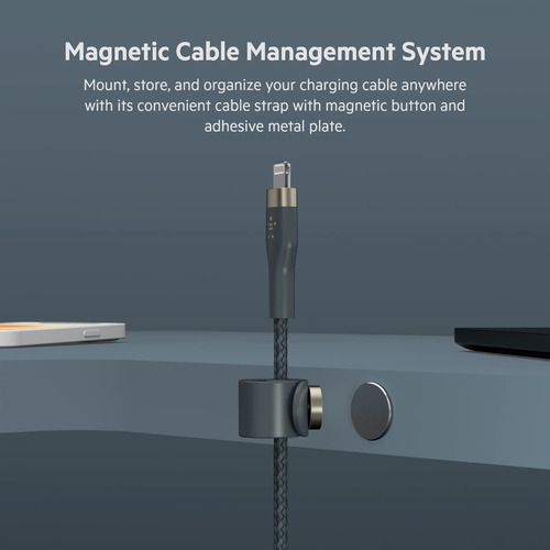 Cable De Carga Belkin Boostcharge Pro Flex De 2 M Para Iphon