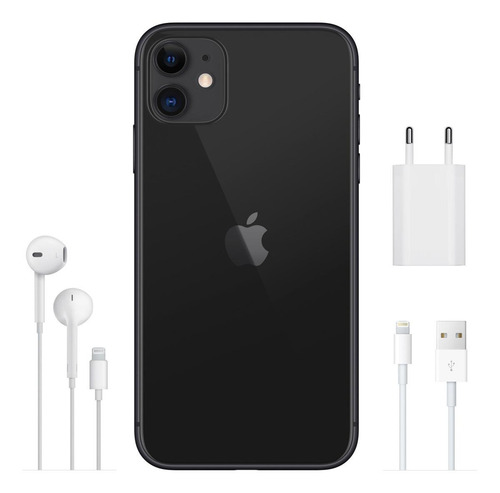 iPhone 11 64 GB Preto 4 GB RAM