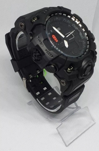 Relógio Smael Led Shock À Prova D'água Militar 1545 Original
