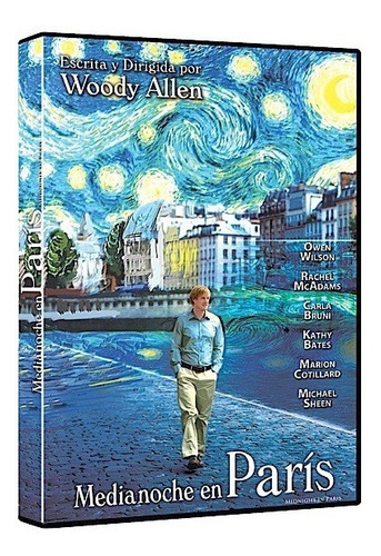 Media Noche En Paris Woody Allen Pelicula Dvd