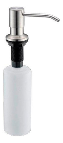 Dispensador De Jabon En Acero Inox Satinado Cap. 300ml