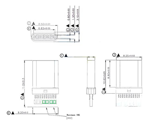 Anmbest, 10 Conectores Usb 3.1 Tipo C, Macho, 24 Pines, Sold