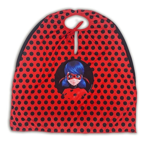 Imagen 4 de 8 de Miraculous Set Party Capa Y Acc. Ladybug Art1707