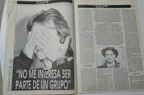 Magazine 220 Marzo 88 Sting Cure Beatles (Usado)