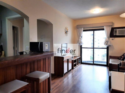 Imagem 4 de 7 de The First Full Na Rua Batataes, 308 | Flat Mobiliado, 40 M², Sacada, 1 Dormitório, 1 Vaga E Lazer Completo. Incluso Camareira E Manobrista - Ap13163