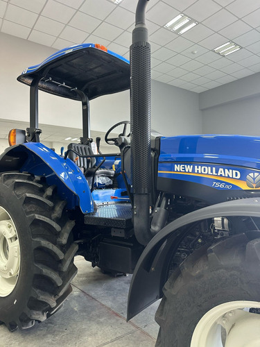 Tractor New Holland Ts6.110 Fwd 8x8 Ms Rops Nuevo