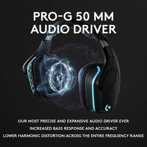 Logitech G935 Wireless 7.1 Surround Sound Lightsync Gaming.