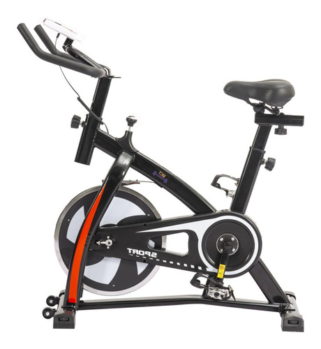 Bicicleta Spinning Ergométrica Academia Em Casa Wct Fitness Cor Preto