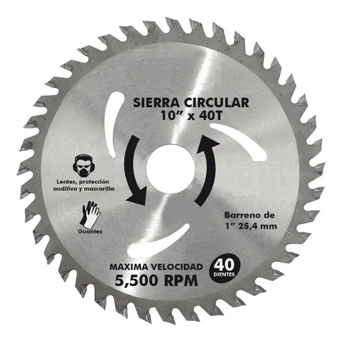 comprar Disco Corte Desbrozadora Desmalezadora Wiro 40 Dientes