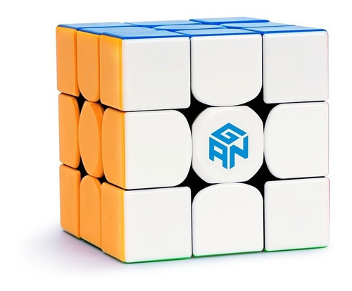 Cubo Rubik 3x3 Gan 354 M Magnético Stickerless