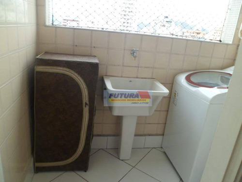 Studio Com 1 Dormitório À Venda, 38 M² Por R$ 200.000,00 - Gonzaguinha - São Vicente/sp - St0367