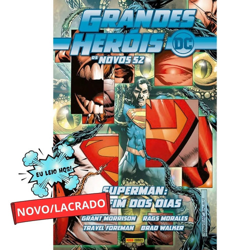 Hq Grandes Heróis Dc: Os Novos 52 Vol. 22 - Superman: No Fim Dos Dias