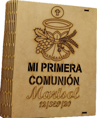 Caja Porta Biblia Primera Comunión,boda,bautizo,confirmació