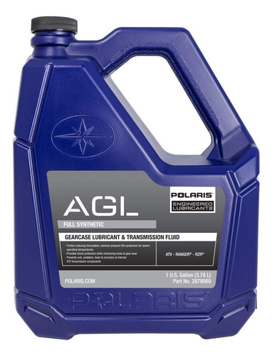Polaris Agl Lubricante Sintético Completo Para Caja De