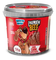 Comprar Bifinho Beef Snack Petisco Adestramento Balde 1kg Full