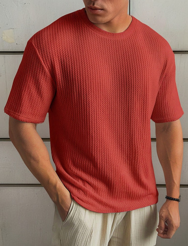 Playera Básica Lisa Hombre