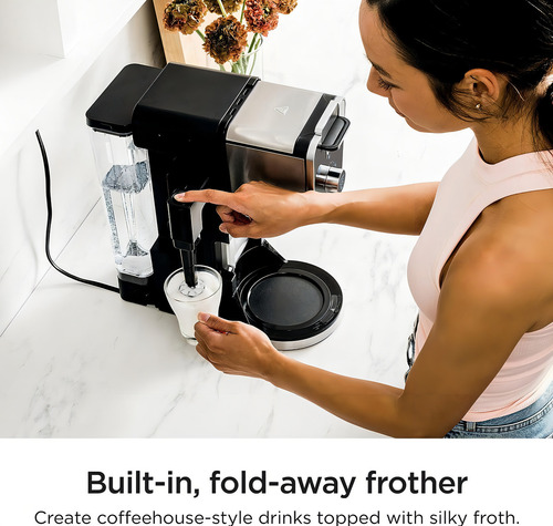 Cafetera Ninja Dualbrew Pro De 12 Tazas 4 Estilos Cfp300 Negro