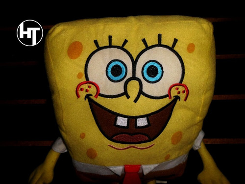 Imagen 2 de 10 de Bob Esponja, Peluche, Original Nanco, Nuevo, 15 Pulgadas