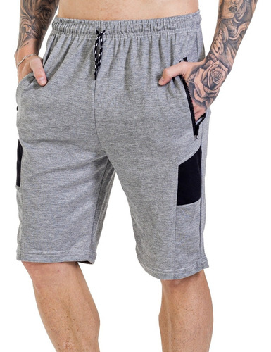 Lote 5 Bermuda Importada Masculina Short Moletom Academia 