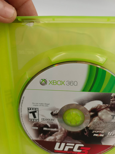 Ufc: Undisputed 3 | Xbox 360 (Reacondicionado)