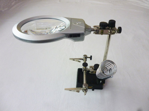 Lupa Base Para Reparar Celulares Y Tarjetas Electronicas