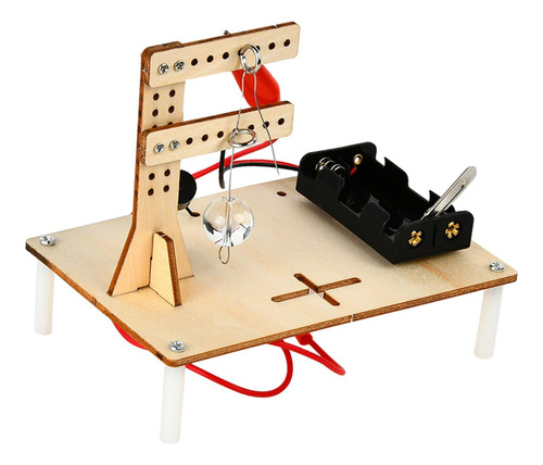 Experimentos Científicos De Madera Juguete Alarma De Choque
