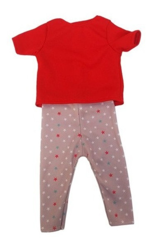 Imagen 5 de 5 de Witty Girls Conjunto Estrellas Ropa Muñecas 45 Cm/18 PuLG