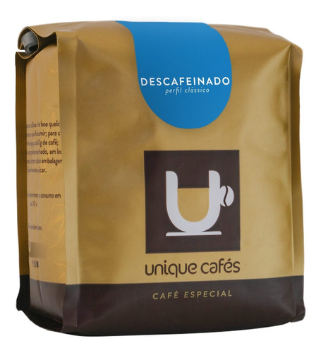 Café Grão Descafeinado Unique 100% Arábica 250g