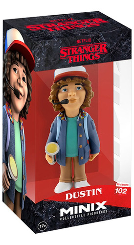 Minix Figura Dustin Stanger Things 13906 Coleccion Edu