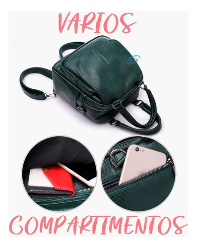 Bolsa Mochila Mujer Casual Viaje Mini Bag De Moda