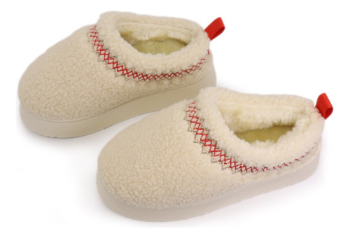 Pantufla Corderito Cerradas Calzado Calidas Para Dama