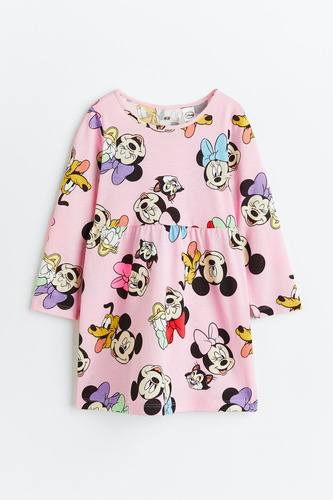 Vestido Hym De Minnie Manga Larga 6-8 