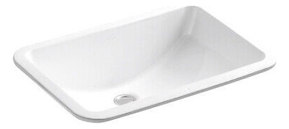 Kohler K-2214-0 Laboratory Sink,18  X 12  Bowl,porcelain Aad