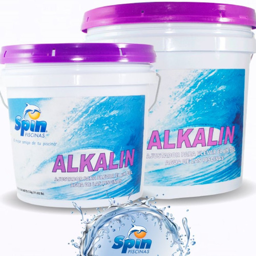 Alkalin Sube Ph Y Alcalinidad Total P/ Alberca Spin 5 Kgs