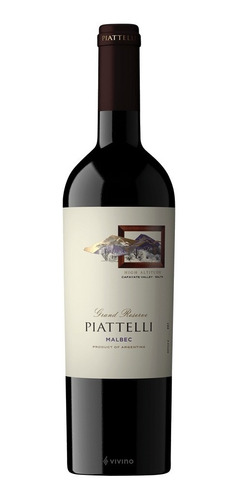 Vino Piattelli Gran Reserva Malbec Mza Salta 750ml