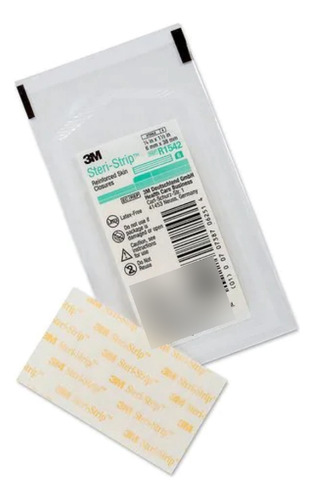 Pack 4x Steri Strip 3m Sobre Con 6 Suturas 6 Mm X 3.8 Cm 