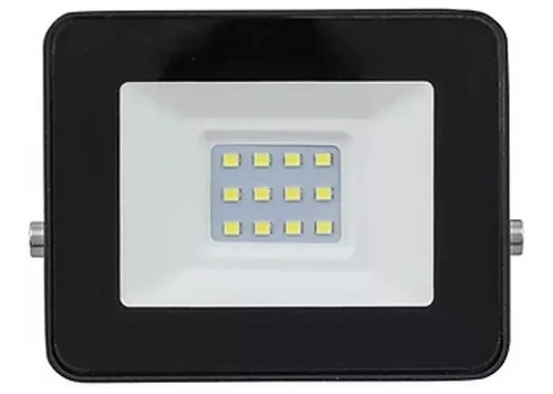 Refletor Led Bivolt Holofote 10w Branco-frio Gaya