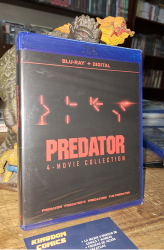 Blu Ray. Predator: 4 Movie Collection. Nuevo Y Original.