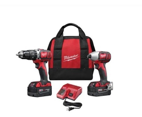 Kit Milwaukee M18 Rotomart 1/2 Y Llave Impacto 1/4 2697-22