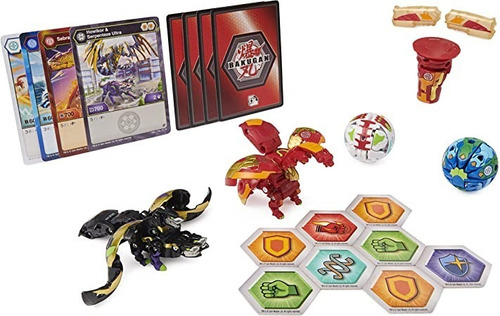 Sabra X Pyravian + Howlkor Baku-gear Bakugan Armored Allianc