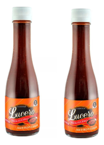 2 Salsa Lucero Chipotle Adobado Fco 220g C/u