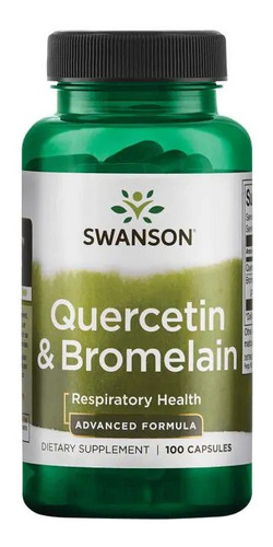 Quercetina Y Bromelina Salud Respiratoria 100 Capsulas