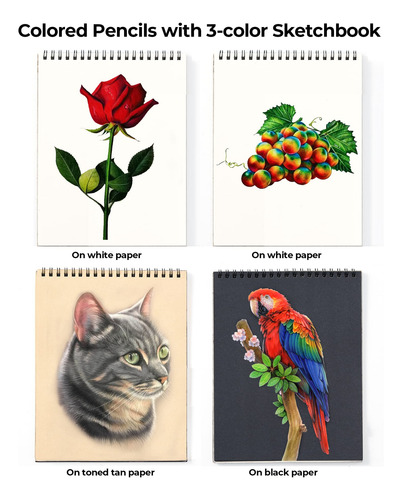 Juego De Lápices De Colores 120 Colores Para Dibujar Y Color